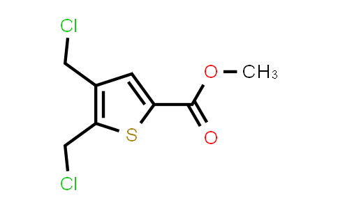 CAS No. 7353-89-1, Methyl 4,5-bis(chloromethyl)thiophene-2-carboxylate