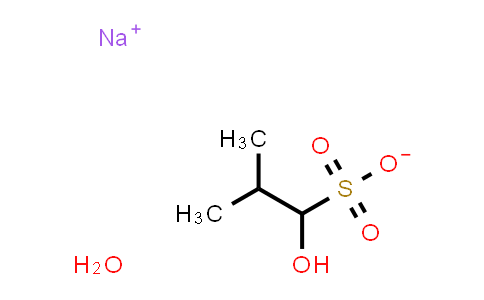 CAS No. 7356-56-1, Sodium 1-hydroxy-2-methylpropane-1-sulfonate hydrate