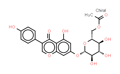 CAS No. 73566-30-0, 6"-O-Acetylgenistin
