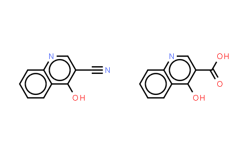 CAS No. 73620-41-4, 3-Quinolinecarbonitrile, 4-hydroxy-, conjugate acid (1:1)