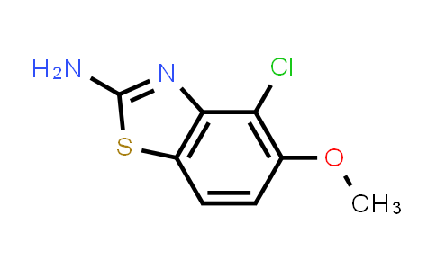 CAS No. 736894-42-1, 4-Chloro-5-methoxybenzo[d]thiazol-2-amine