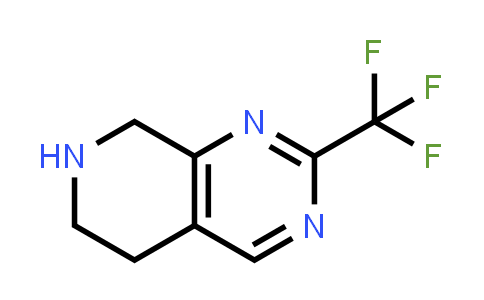CAS No. 737754-25-5, 2-(Trifluoromethyl)-5,6,7,8-tetrahydropyrido[3,4-d]pyrimidine