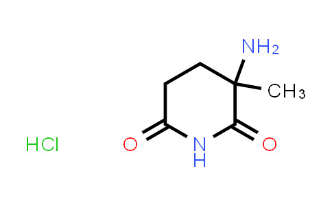 CAS No. 73839-06-2, 3-Amino-3-methylpiperidine-2,6-dione hydrochloride