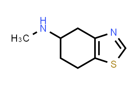 CAS No. 738542-82-0, 5-Benzothiazolamine, 4,5,6,7-tetrahydro-N-methyl-