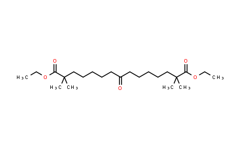 CAS No. 738606-43-4, 2,2,14,14-Tetramethyl-8-oxopentadecanedioic acid diethyl ester