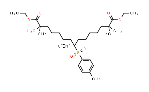 CAS No. 738606-44-5, Diethyl 8-isocyano-2,2,14,14-tetramethyl-8-tosylpentadecanedioate