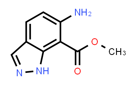 CAS No. 73907-98-9, Methyl 6-amino-1H-indazole-7-carboxylate