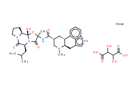 CAS No. 73986-92-2, Dihydroergosine (tartrate)