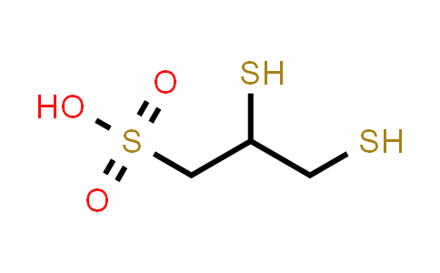 CAS No. 74-61-3, DL-2,3-Dimercaptopropane-1-sulfonic acid