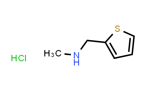 CAS No. 7404-67-3, N-methyl-1-(thiophen-2-yl)methanamine hydrochloride