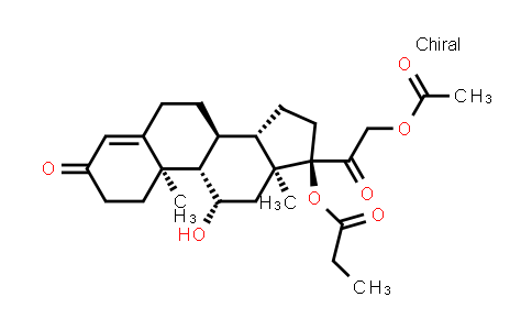 CAS No. 74050-20-7, Hydrocortisone 17-Propionate 21-Acetate