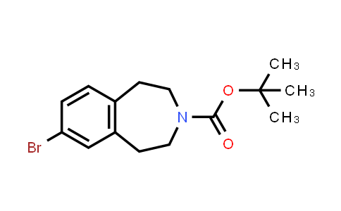 CAS No. 740842-88-0, tert-Butyl 7-bromo-1,2,4,5-tetrahydro-3H-benzo[d]azepine-3-carboxylate