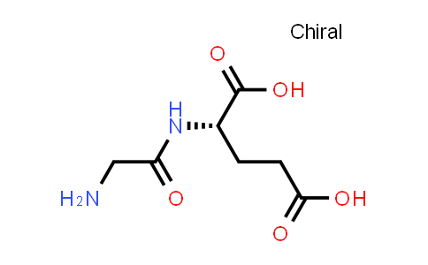 CAS No. 7412-78-4, (S)-2-(2-Aminoacetamido)pentanedioic acid
