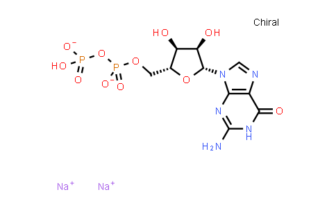 CAS No. 7415-69-2, Guanosine 5'-diphosphate disodium salt