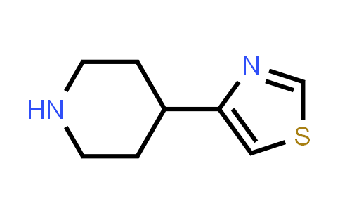 CAS No. 741670-62-2, 4-(Piperidin-4-yl)thiazole