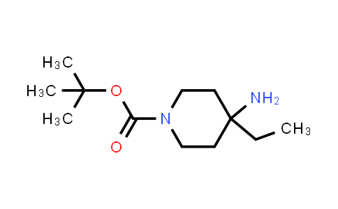 CAS No. 741687-07-0, tert-Butyl 4-amino-4-ethylpiperidine-1-carboxylate