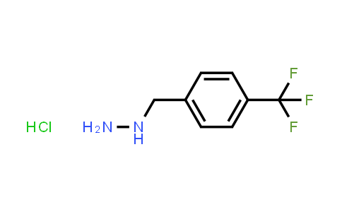 CAS No. 74195-71-4, (4-(Trifluoromethyl)benzyl)hydrazine hydrochloride