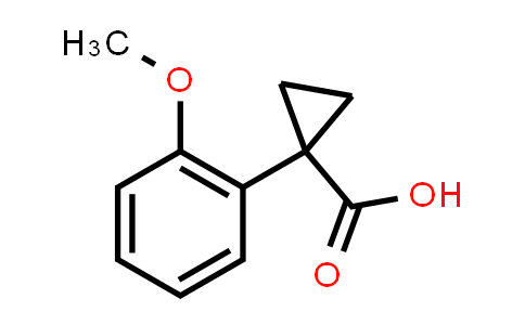 CAS No. 74205-24-6, 1-(2-Methoxyphenyl)cyclopropane-1-carboxylic acid