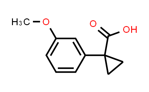 CAS No. 74205-29-1, 1-(3-Methoxyphenyl)cyclopropanecarboxylic acid