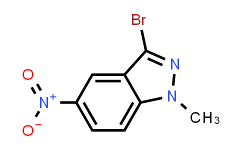 CAS No. 74209-25-9, 3-Bromo-1-methyl-5-nitro-1H-indazole