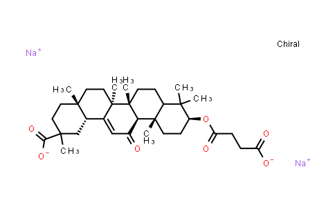 CAS No. 7421-40-1, Carbenoxolone (disodium)