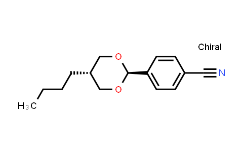 CAS No. 74240-65-6, trans-4-(5-Butyl-[1,3]dioxan-2-yl)-benzonitrile