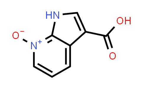 CAS No. 74420-12-5, 1H-Pyrrolo[2,3-b]pyridine-3-carboxylic acid, 7-oxide