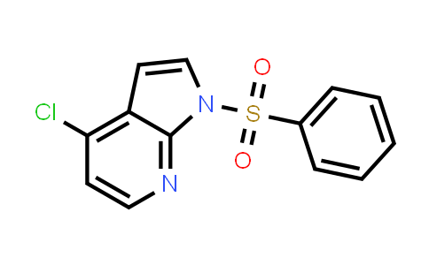 CAS No. 744209-63-0, 4-Chloro-1-(phenylsulfonyl)-7-azaindole