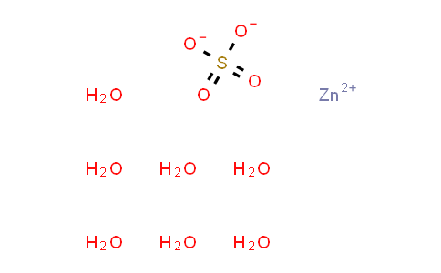 CAS No. 7446-20-0, Zinc sulfate (heptahydrate)