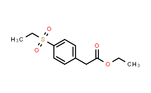745052-89-5 | Ethyl 2-(4-(ethylsulfonyl)phenyl)acetate