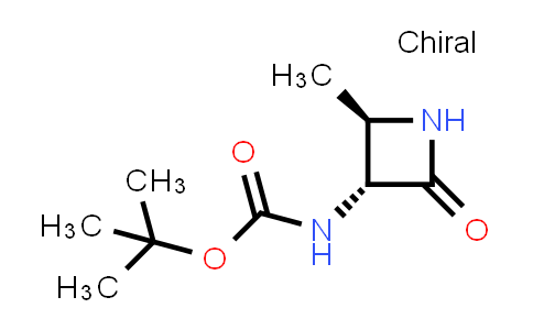 CAS No. 745074-60-6, tert-Butyl ((2R,3R)-2-methyl-4-oxoazetidin-3-yl)carbamate