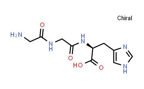CAS No. 7451-76-5, (S)-2-(2-(2-Aminoacetamido)acetamido)-3-(1H-imidazol-4-yl)propanoic acid