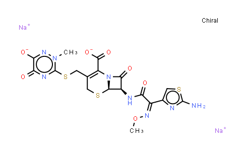 CAS No. 74578-69-1, Ceftriaxone (sodium salt)