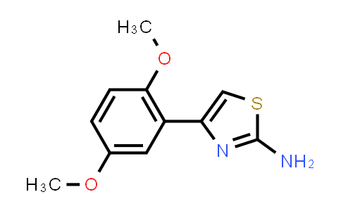 MC569982 | 74605-12-2 | 4-(2,5-Dimethoxyphenyl)thiazol-2-amine