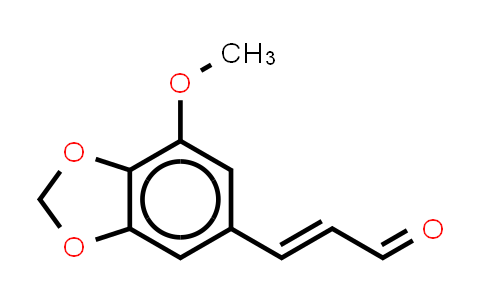 CAS No. 74683-19-5, 2-Propenal,3-(7-methoxy-1,3-benzodioxol-5-yl)-, (E)-