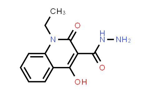 CAS No. 74693-62-2, 1-Ethyl-4-hydroxy-2-oxo-1,2-dihydroquinoline-3-carbohydrazide