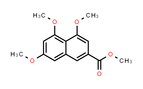 MC570021 | 74694-98-7 | 2-Naphthalenecarboxylic acid, 4,5,7-trimethoxy-, methyl ester