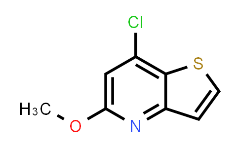 CAS No. 74695-46-8, 7-chloro-5-methoxythieno[3,2-b]pyridine