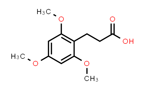 CAS No. 74737-05-6, 3-(2,4,6-Trimethoxyphenyl)propanoic acid