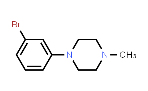 CAS No. 747413-17-8, 1-(3-BROMOPHENYL)-4-METHYLPIPERAZINE