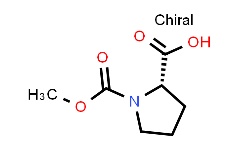 CAS No. 74761-41-4, (S)-1-(Methoxycarbonyl)pyrrolidine-2-carboxylic acid