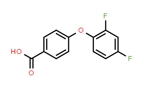 CAS No. 748183-47-3, 4-(2,4-Difluorophenoxy)benzoic acid