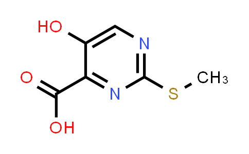 CAS No. 74840-46-3, 5-Hydroxy-2-(methylthio)pyrimidine-4-carboxylic acid