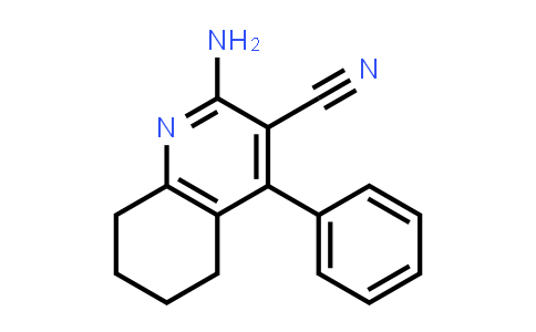 CAS No. 74873-41-9, 2-Amino-4-phenyl-5,6,7,8-tetrahydroquinoline-3-carbonitrile