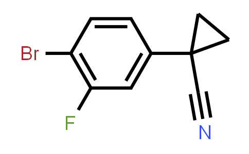 CAS No. 749269-73-6, 1-(4-Bromo-3-fluorophenyl)cyclopropane-1-carbonitrile