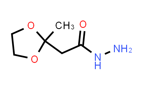 CAS No. 74949-65-8, 2-(2-Methyl-1,3-dioxolan-2-yl)acetohydrazide