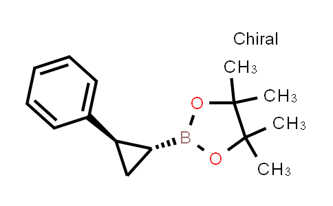 CAS No. 749885-71-0, rel-4,4,5,5-Tetramethyl-2-[(1R,2R)-2-phenylcyclopropyl]-1,3,2-dioxaborolane