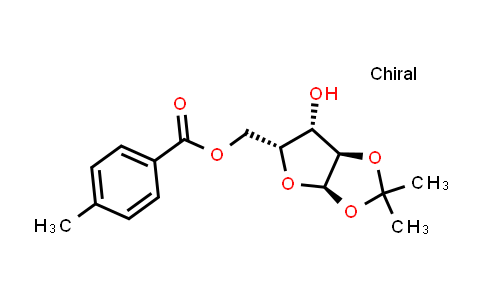 CAS No. 75096-60-5, ((3aR,5R,6S,6aR)-6-Hydroxy-2,2-dimethyltetrahydrofuro[2,3-d][1,3]dioxol-5-yl)methyl 4-methylbenzoate