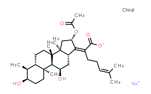 CAS No. 751-94-0, Fusidic acid (sodium salt)