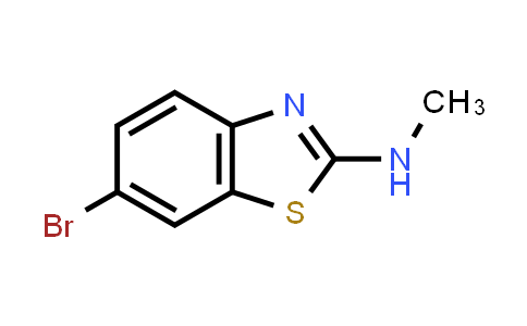 CAS No. 75104-92-6, 6-Bromo-N-methylbenzo[d]thiazol-2-amine